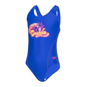 Speedo Girls Splashmaster All-in-one Swimsuit 